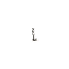 Charm lettera L piccola in argento Sterling